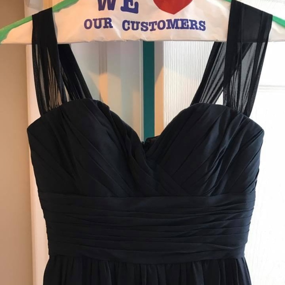 Navy gown